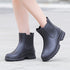 DAMEN SLIP-ON PLATEAU-GARTENSTIEFEL BEQUEMES LAUFEN STÜTZENDE SCHUHE ALLTAGS-SCHUHE